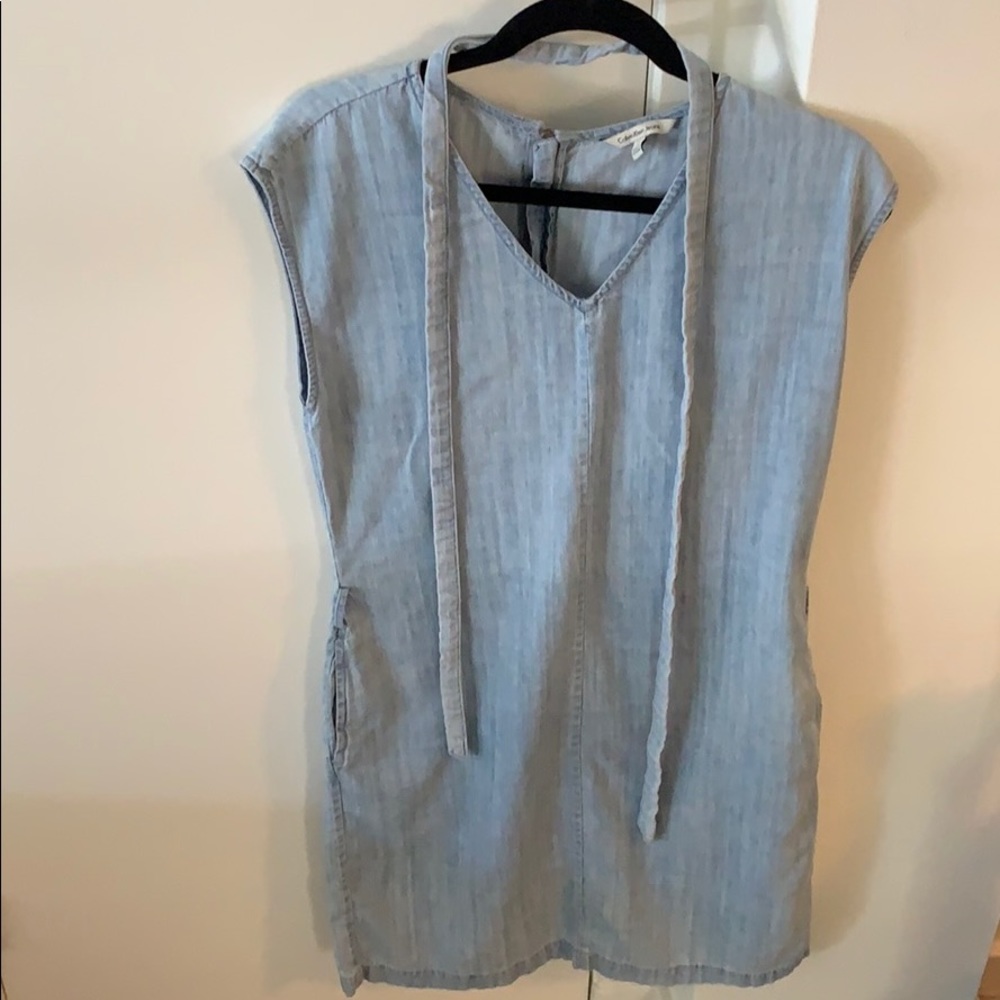 Calvin Klein Denim Dress Sz S